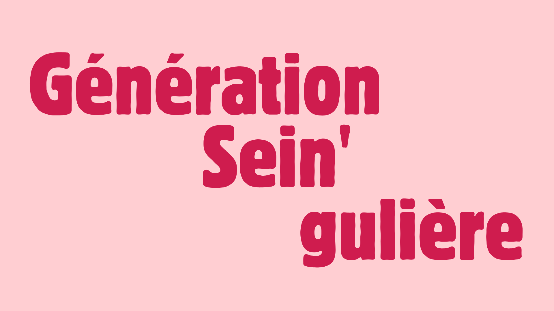 Logo Génération Sein'gulière